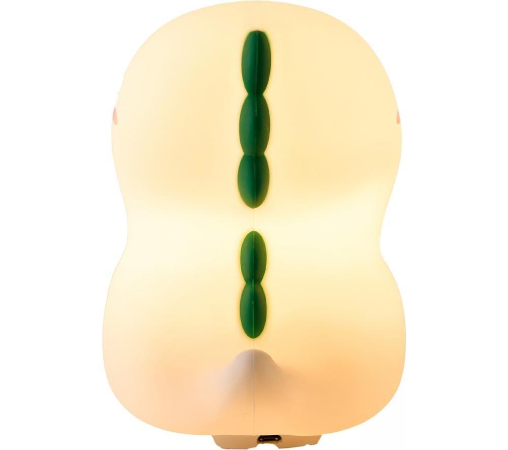 GROOV-E Cuties Rory Dinosaur Kids Multicolour Night Light - USB Powered image number 3 of 6