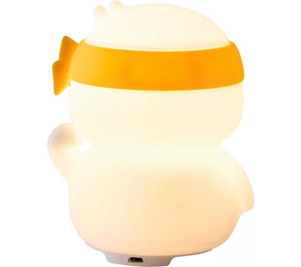 GROOV-E Cuties Elly Duck Kids Night Light - Multicolour image number 4 of 6
