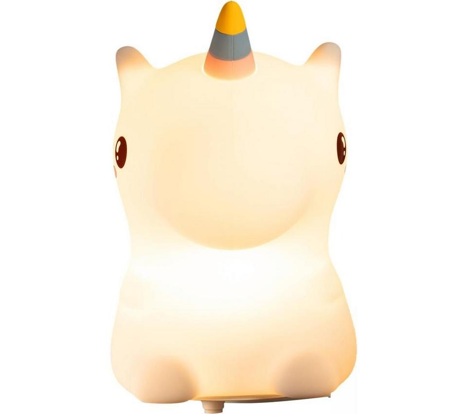 GROOV-E Cuties Rainbow Unicorn Kids Multicolour Night Light - USB Powered
