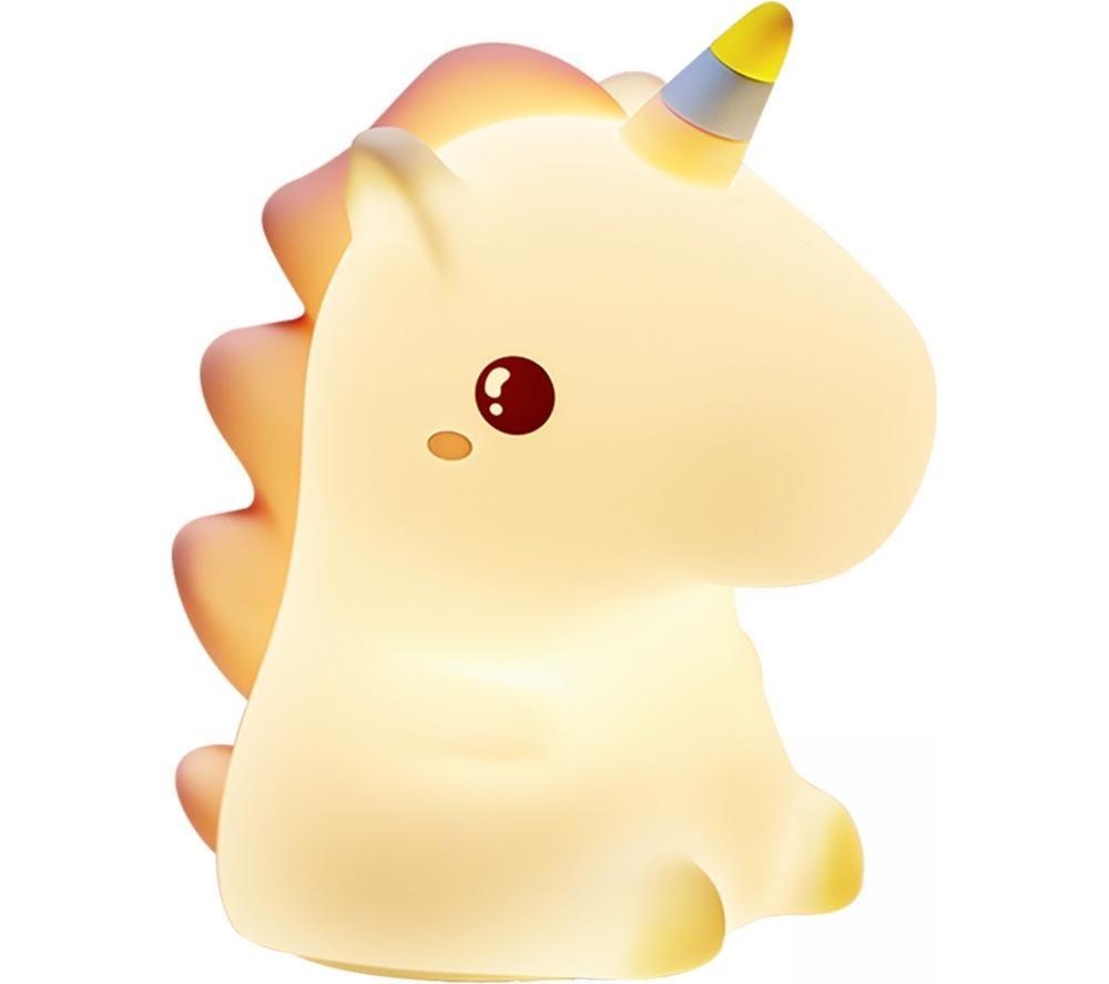 GROOV-E Cuties Rainbow Unicorn Kids Multicolour Night Light - USB Powered image number 2 of 6