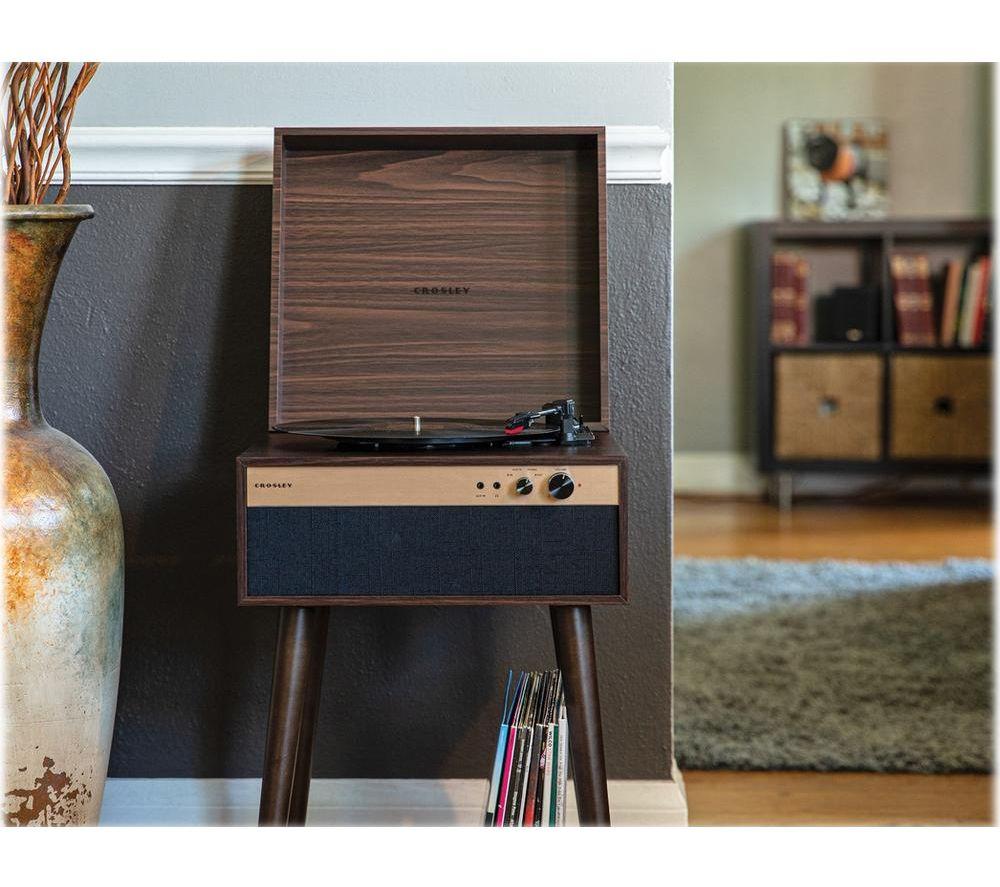 CROSLEY Jasper CR6236A-WA4 Belt Drive Bluetooth Turntable - Walnut image number 2 of 6