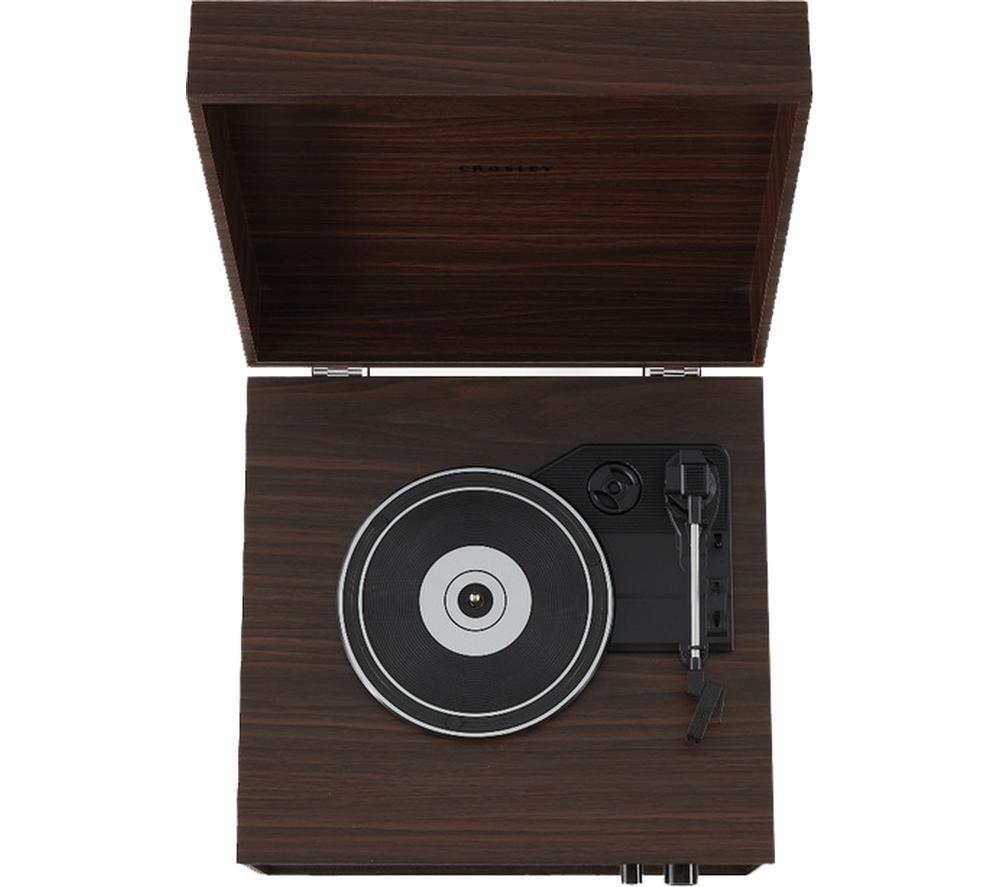 CROSLEY Jasper CR6236A-WA4 Belt Drive Bluetooth Turntable - Walnut image number 6 of 6