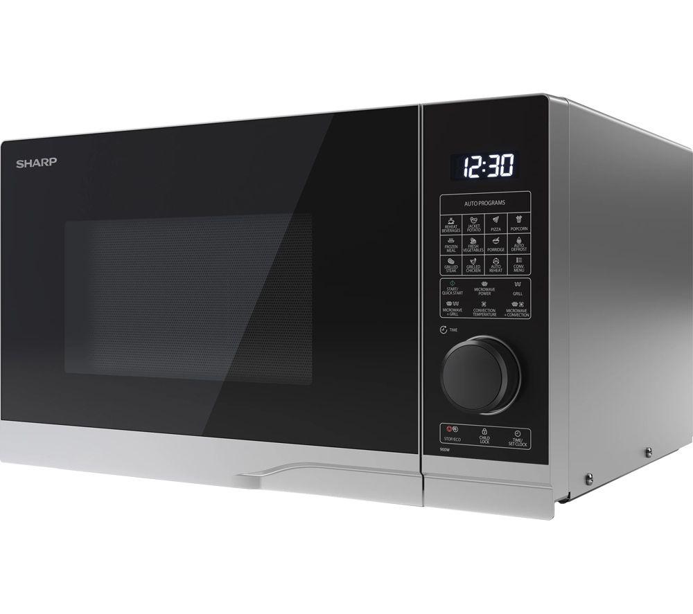 SHARP Premium Series YC-PC284AU-S Combination Microwave - Silver image number 2 of 5