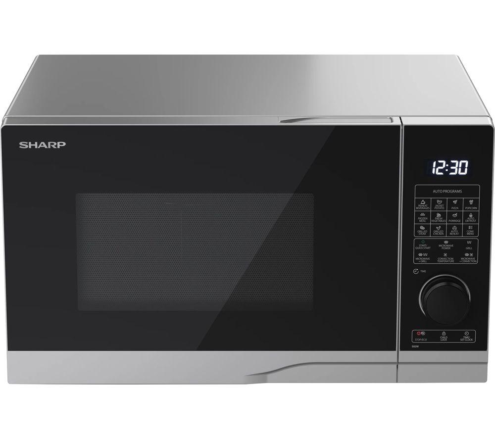 SHARP Premium Series YC-PC284AU-S Combination Microwave - Silver image number 3 of 5