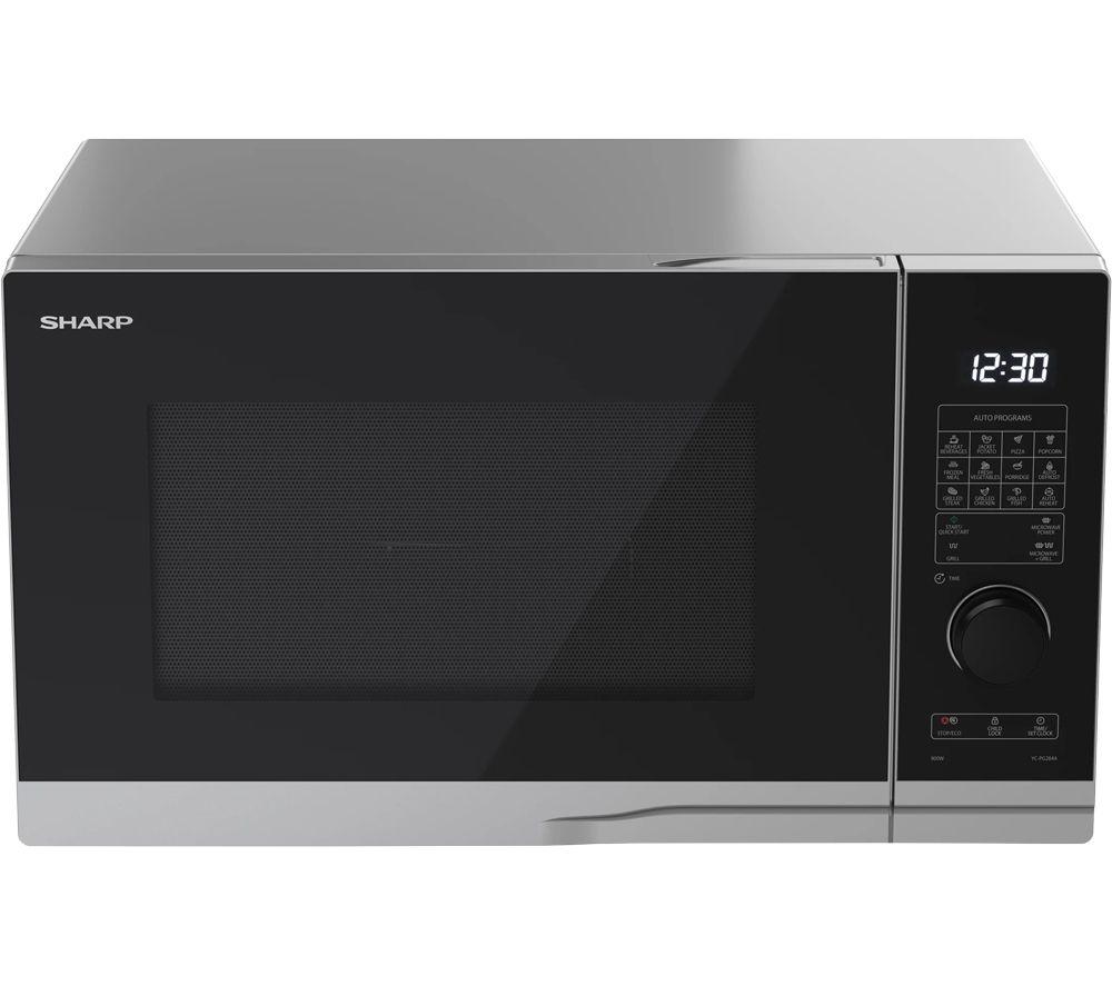 SHARP Premium Series YC-PG254AU-S Microwave with Grill - Stainless Steel image number 2 of 3