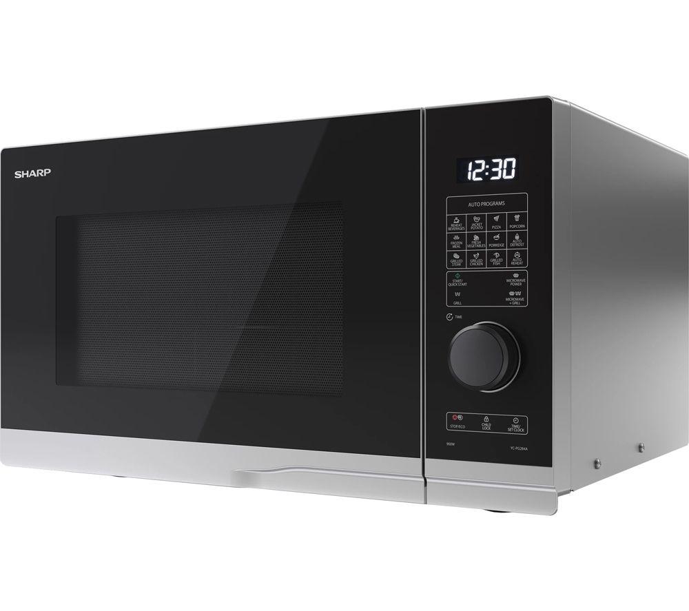 SHARP Premium Series YC-PG254AU-S Microwave with Grill - Stainless Steel image number 3 of 3