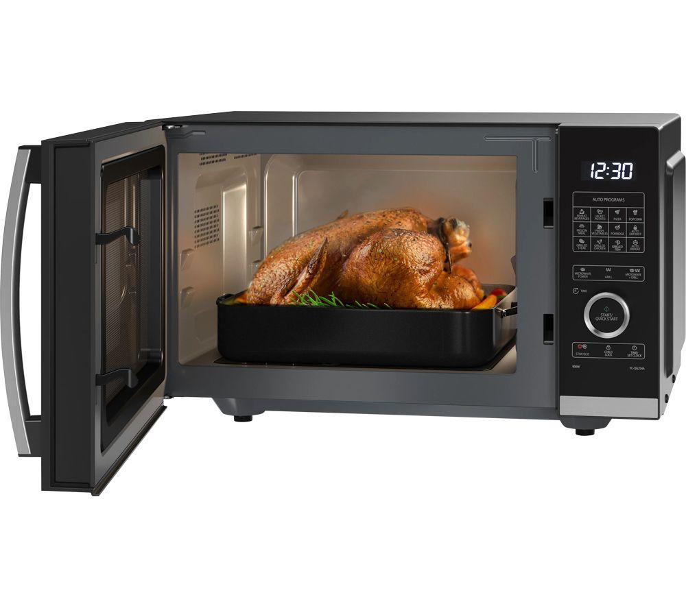 SHARP Quality Series YC-QG234AU-B Microwave with Grill - Black image number 4 of 4