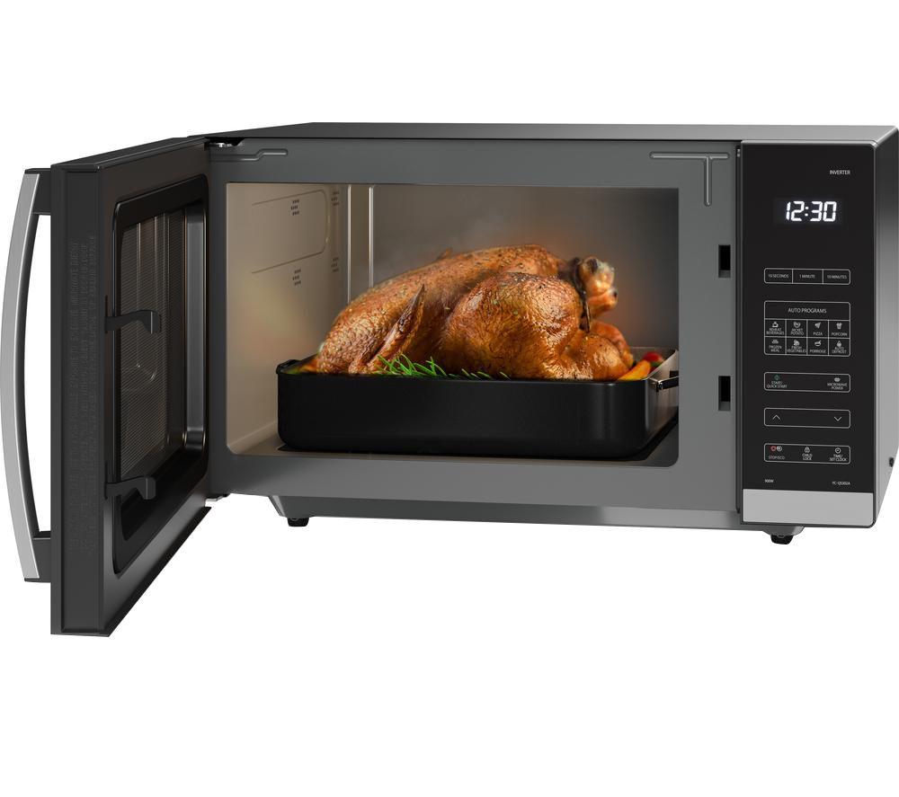 SHARP Quality Series YC-QS302AU-B Solo Microwave - Black image number 5 of 6