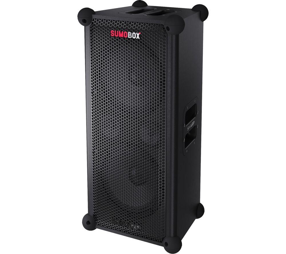 SHARP SumoBox CP-LS100 Portable Bluetooth Speaker - Black, Black