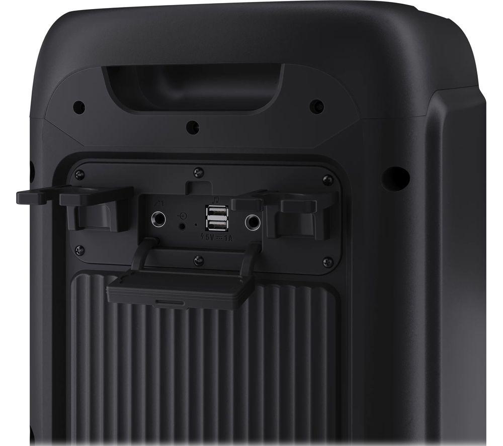SHARP XParty Street Beat PS-949 Portable Bluetooth Megasound Party Speaker with Microphone - Black image number 11 of 12