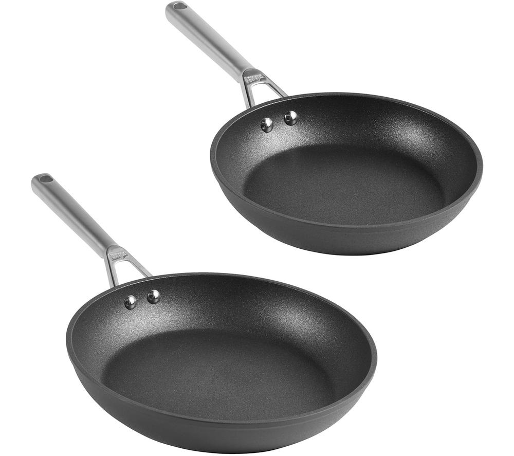 Image of NINJA Foodi Zerostick C32000UK 2-piece Non-stick Frying Pan Set - Grey