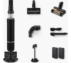 SAMSUNG Bespoke Jet AI Max 280W Cordless Vacuum Cleaner with All-in-One Clean Station  Black Chrometal