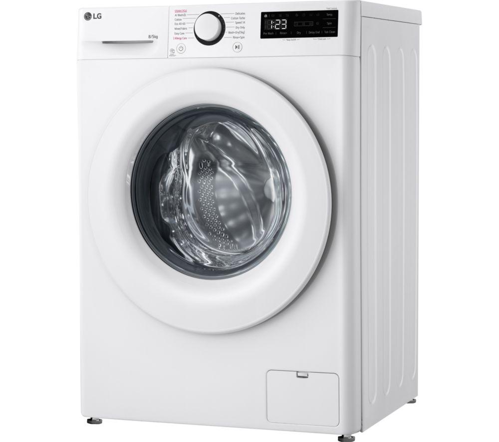 LG AI Direct Drive FWY385WWLN1 8 kg Washer Dryer - White image number 14 of 16