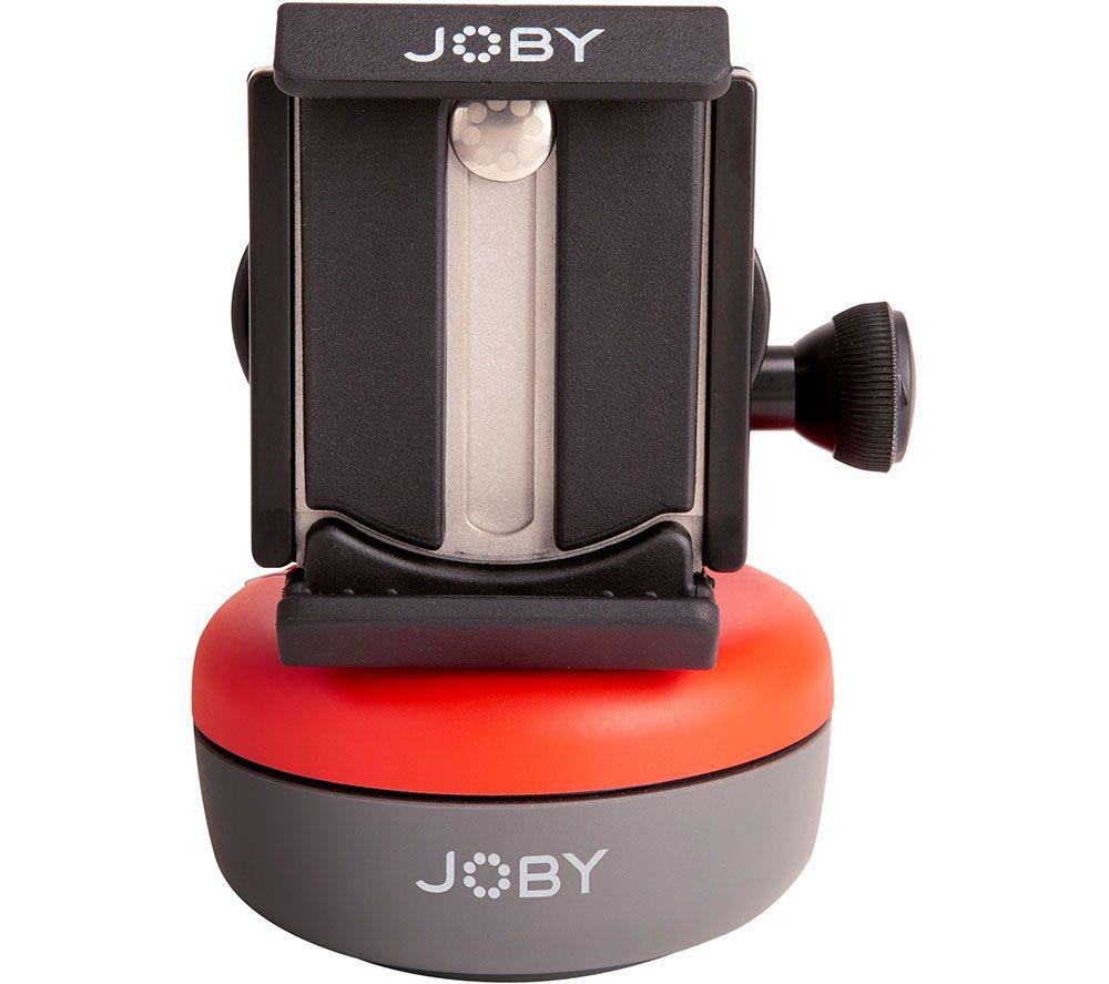JOBY Spin Phone Mount Kit, Includes Bluetooth Electronic Head, Phone Mount - Motion Control, Motorized Mobile Phone Panning Base, Video Panoramic, Vlogging, Content Creation, Time Lapse, App Control