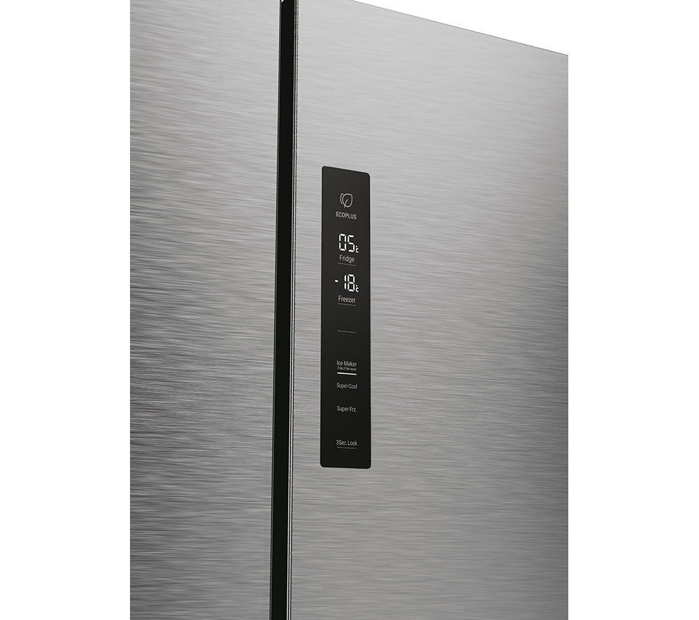 HAIER Series 5 HCR5919EHMP Fridge Freezer - Platinum Inox image number 2 of 21