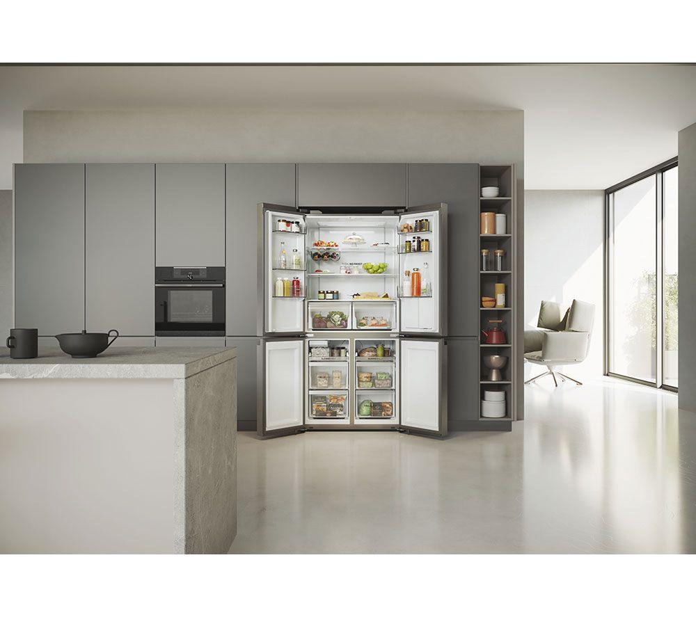 HAIER Series 5 HCR5919EHMP Fridge Freezer - Platinum Inox image number 3 of 21