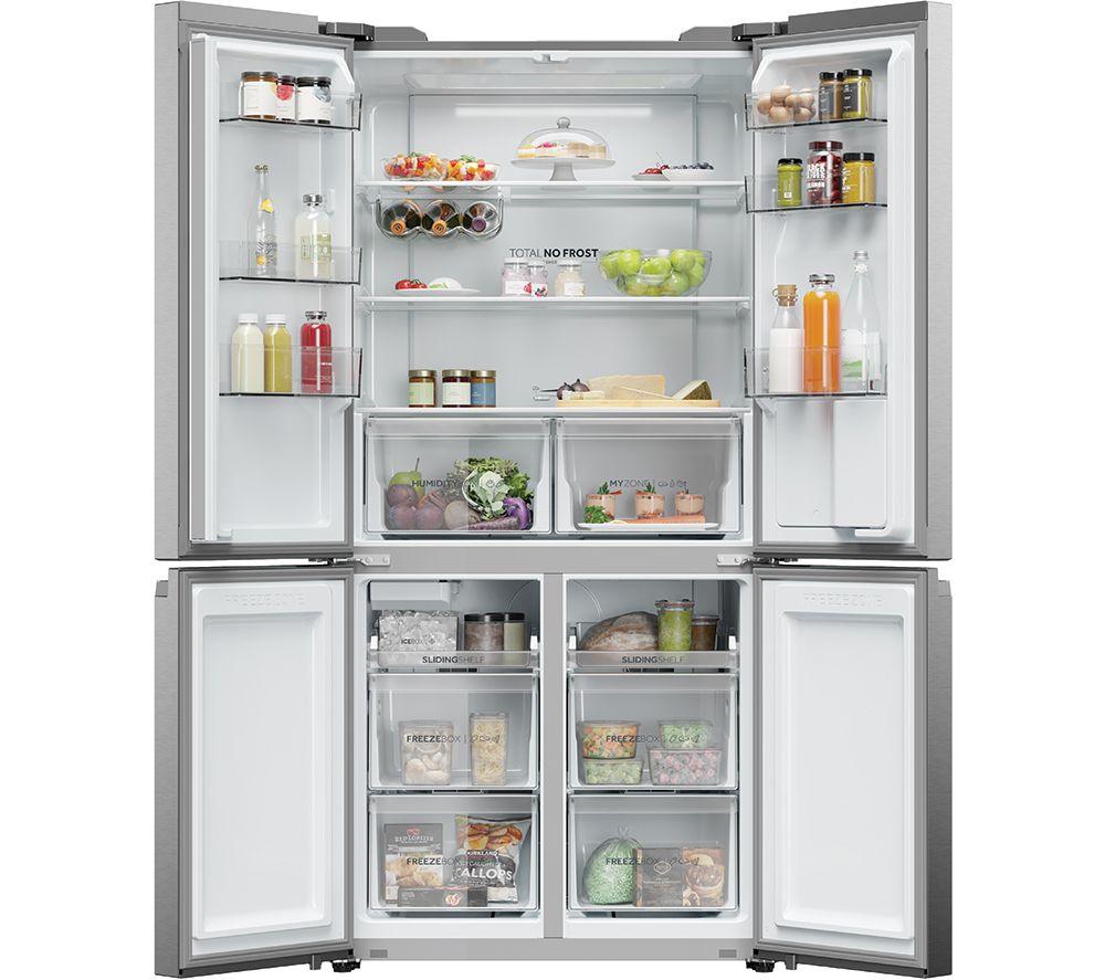 HAIER Series 5 HCR5919EHMP Fridge Freezer - Platinum Inox image number 5 of 21
