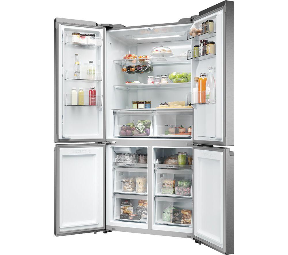 HAIER Series 5 HCR5919EHMP Fridge Freezer - Platinum Inox image number 10 of 21