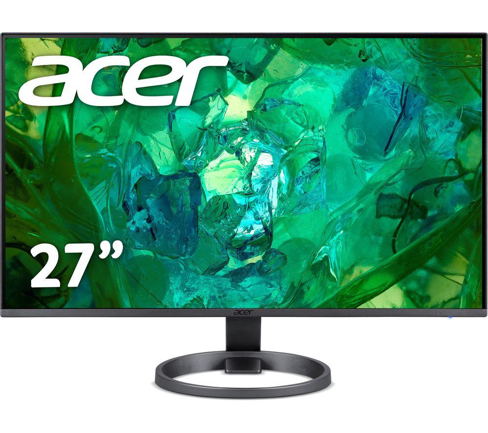 ACER Vero RL272Eyiiv Full HD 27 IPS LCD Monitor - Dark Grey, Silver/Grey