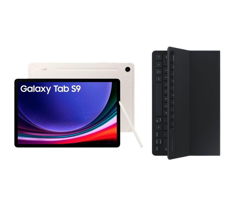 Buy SAMSUNG Galaxy Tab S9 11" Tablet (128 GB, Beige) & Galaxy Tab S9