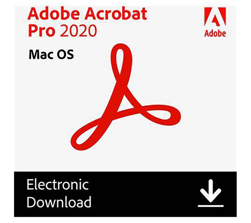 Buy ADOBE Acrobat Pro 2020 - 1 user (download) | Currys