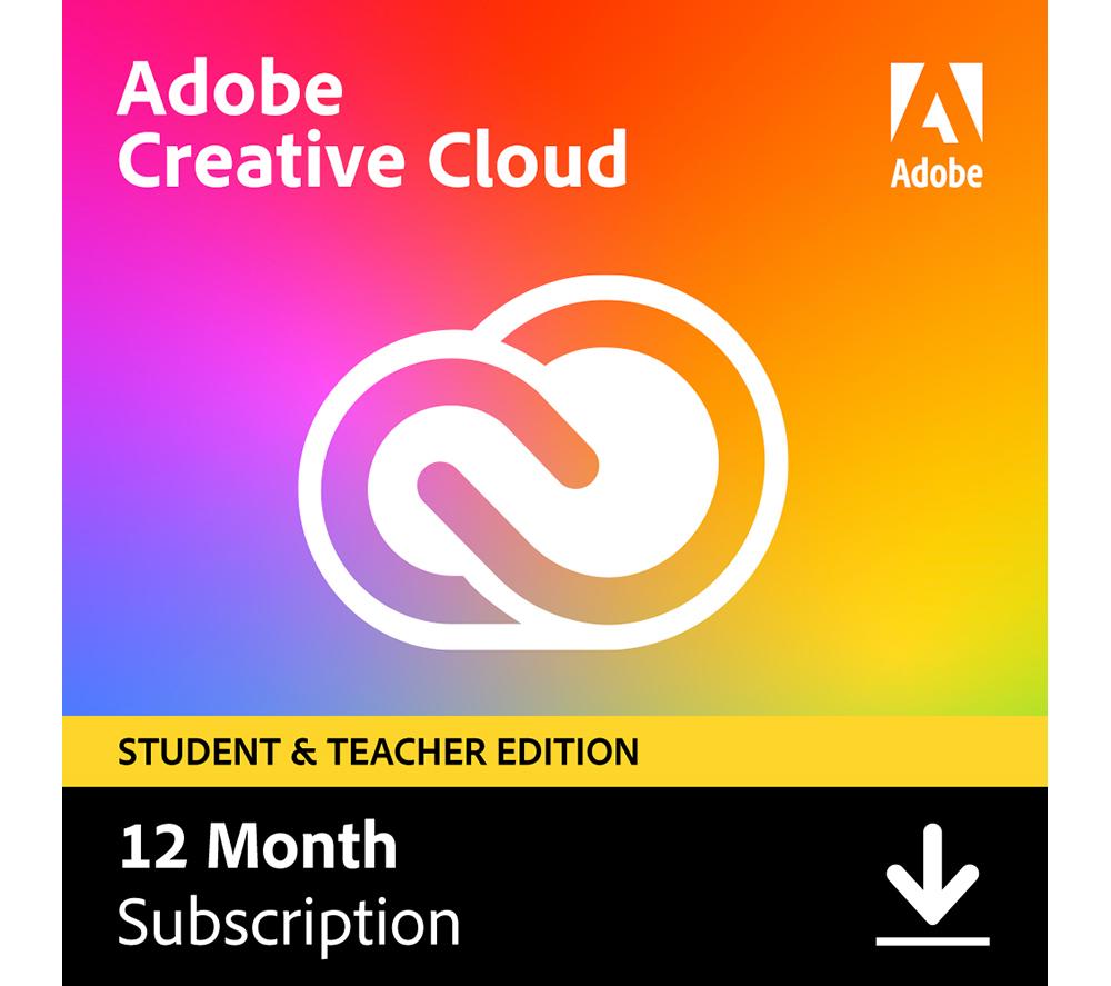 ADOBE Creative Cloud Pro - Student & Teacher Edition, 1 Year (download) image number 2 of 6