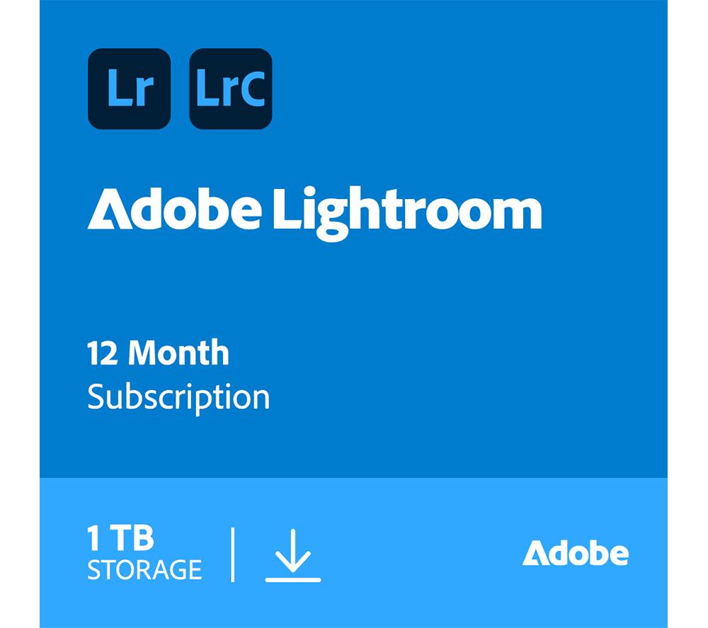 ADOBE Lightroom - 1 year for 1 user (download)