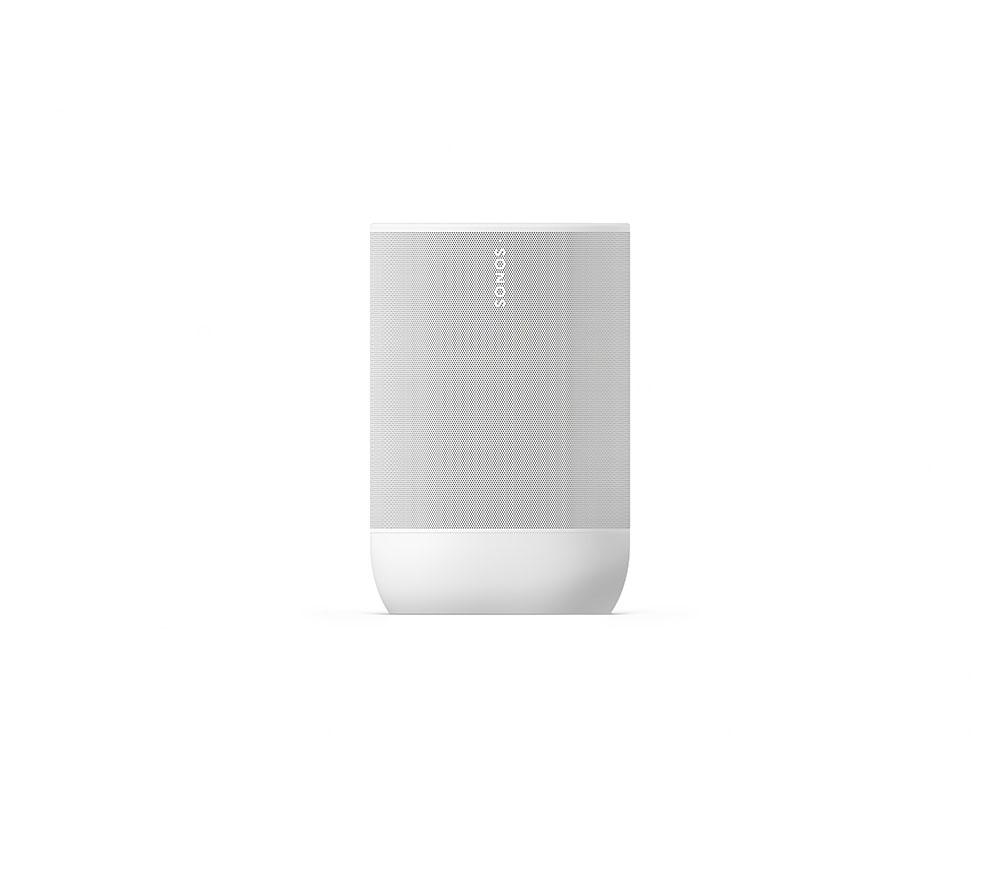 SONOS Move 2 Portable Wireless Multi-room Speaker with Amazon Alexa - White image number 4 of 7