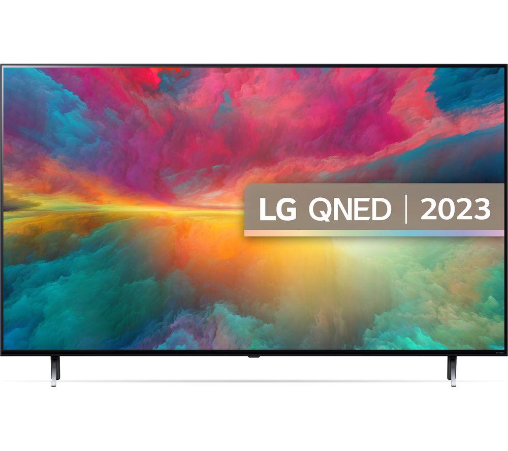 75 LG 75QNED756RA Smart 4K Ultra HD HDR QNED TV with Amazon Alexa SilverGreyBlue