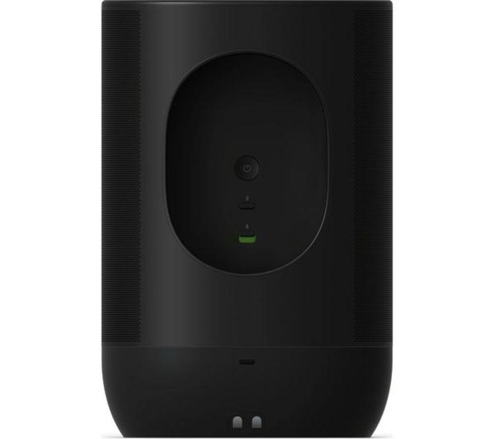 SONOS Move 2 Portable Wireless Multi-room Speaker with Amazon Alexa - Black image number 2 of 4