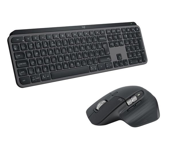 Buy LOGITECH MX Master 3S Wireless Darkfield Mouse & MX Keys S