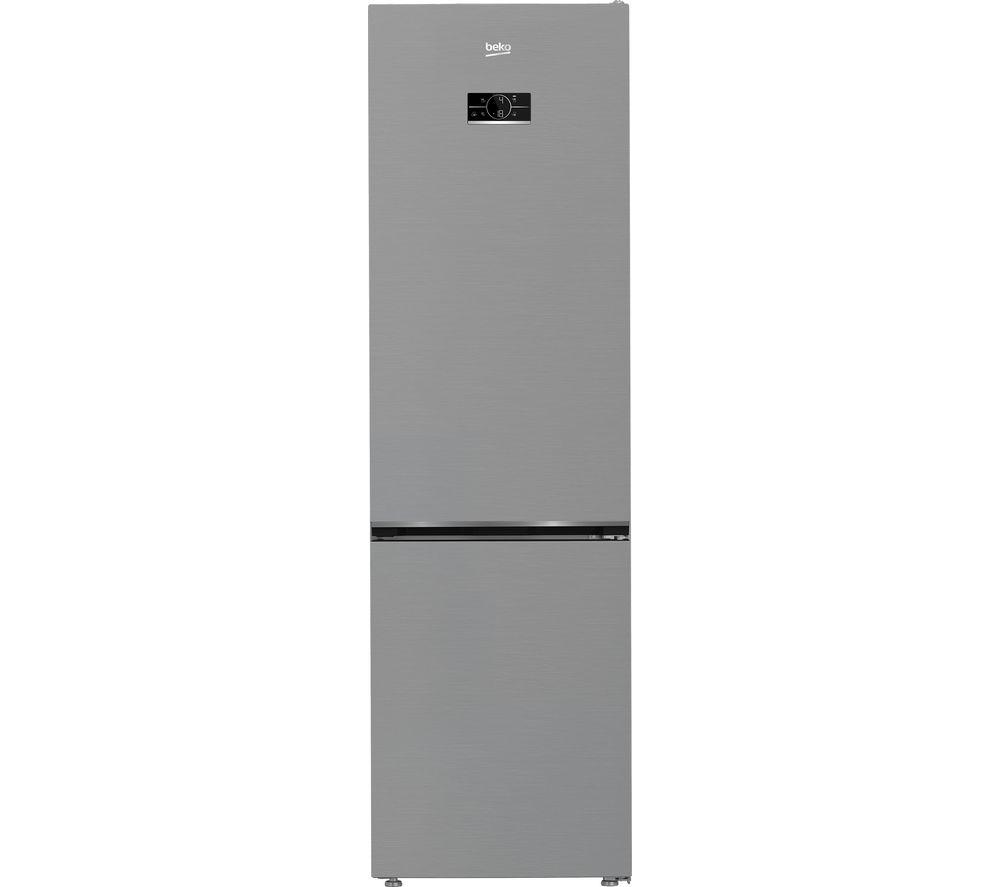 BEKO CNG7603VPX 60/40 Fridge Freezer - Brushed Steel, Brushed Steel