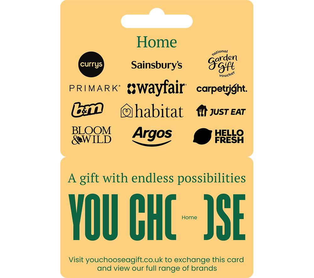 YOU CHOOSE Home Digital Gift Card - &pound;50 image number 2 of 2