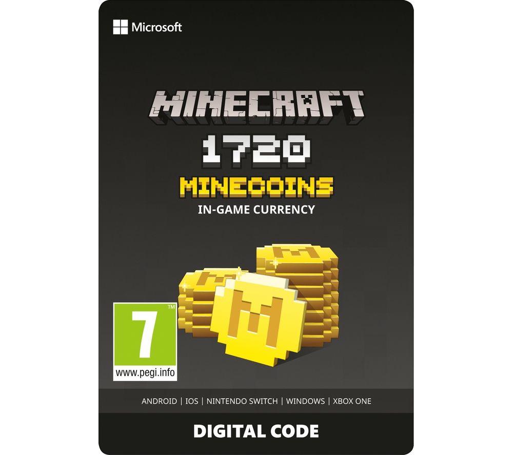 Buy XBOX Minecraft - 1720 Minecoins | Currys