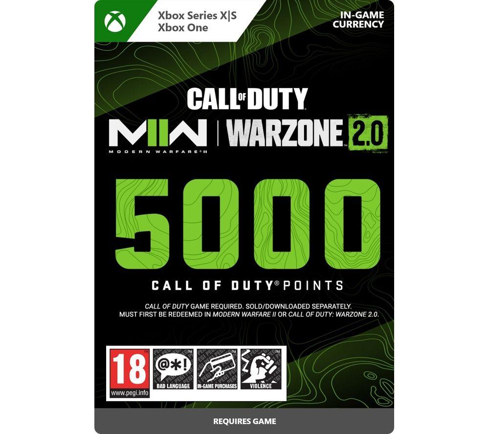 XBOX Call of Duty: Modern Warfare II & Warzone 2.0 - 5000 Points