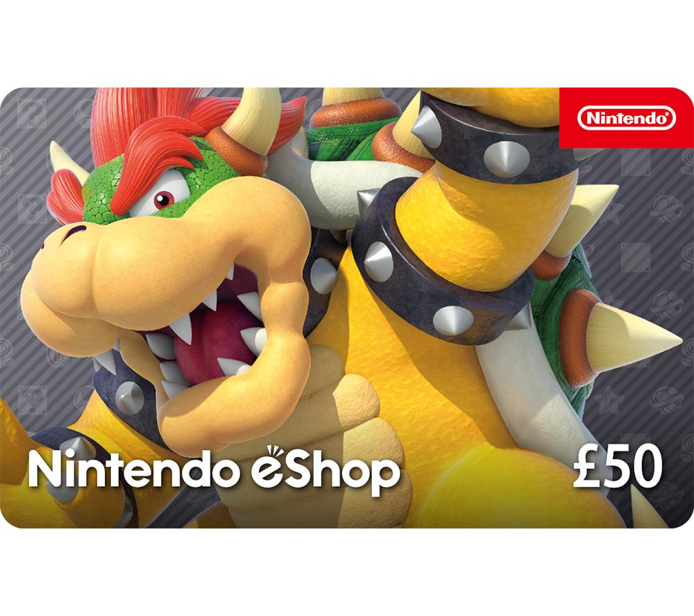 NINTENDO ESHOP Card - £50