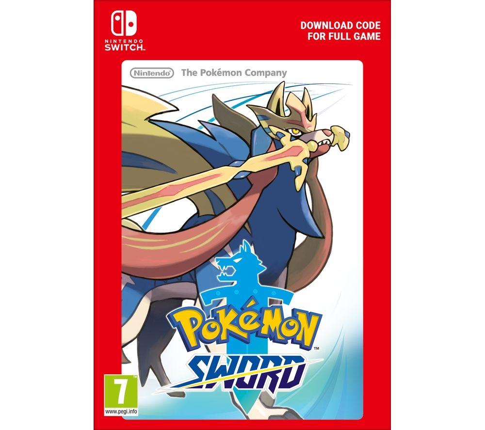 Pokemon sword nintendo clearance switch