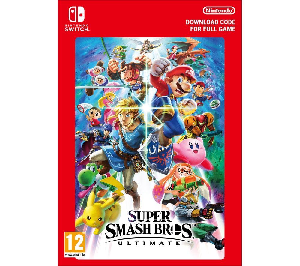Super Smash Bros Ultimate: Replacement Cover Art & Case for Nintendo Switch  US Retail 