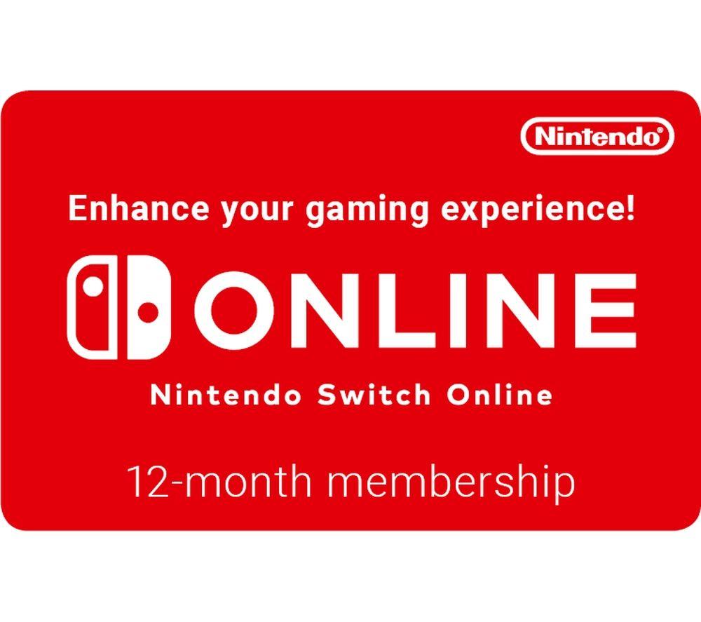 NINTENDO Switch Online 12 Month Membership