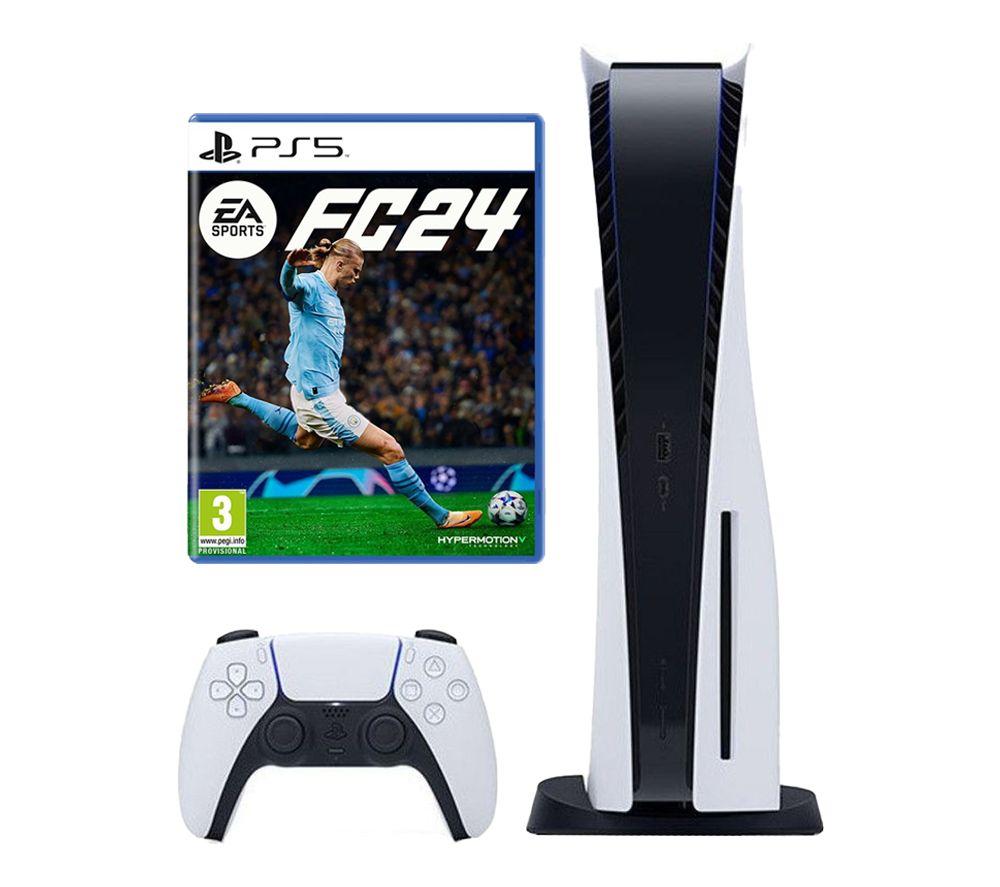 console sony playstation 5 825gb ea sports fc 24 branco