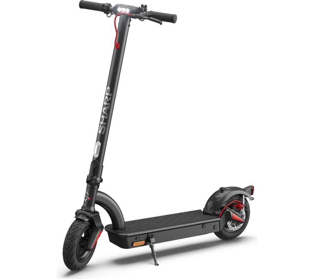 SHARP EM-KS2AEU-BUK Electric Folding Scooter - Black image number 9 of 11