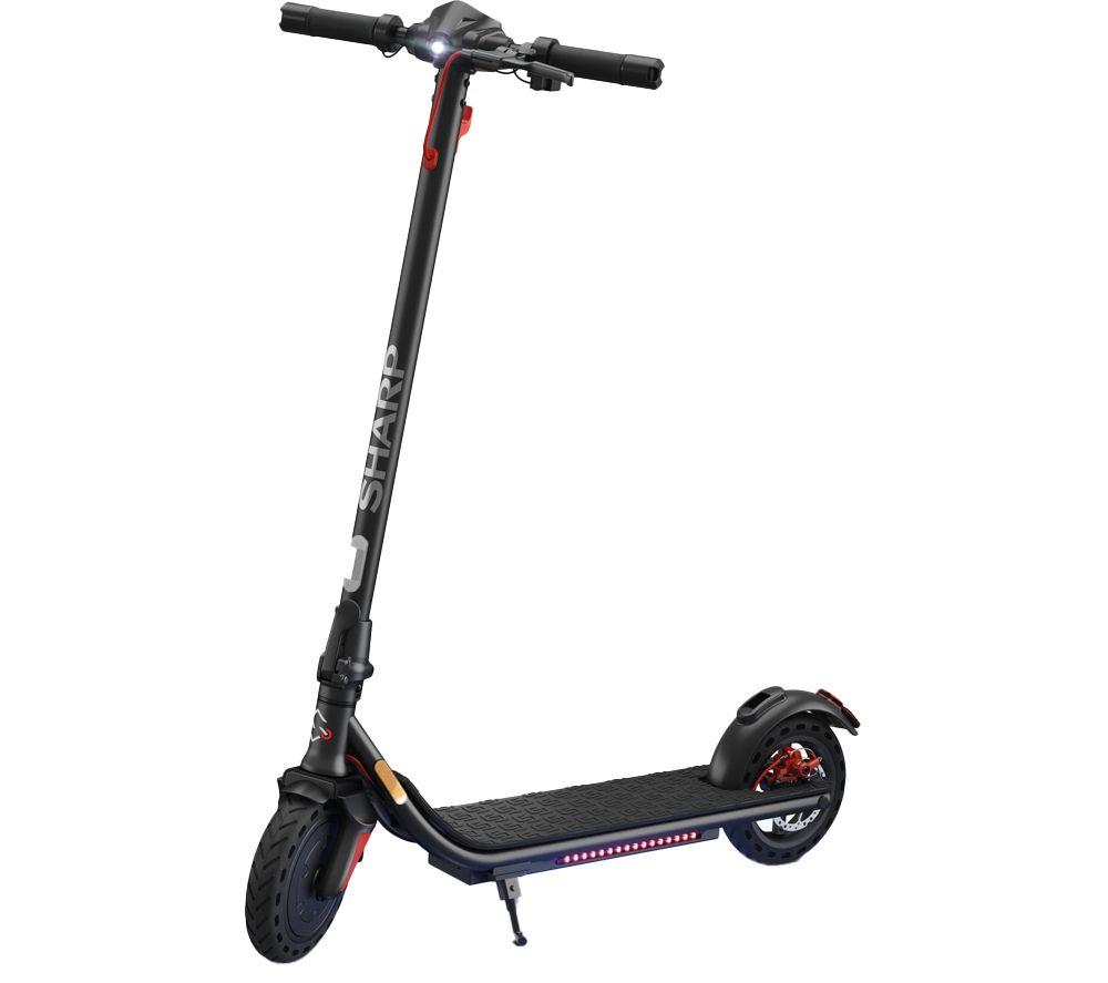 SHARP EM-KS3AEU-BUK Electric Folding Scooter - Black