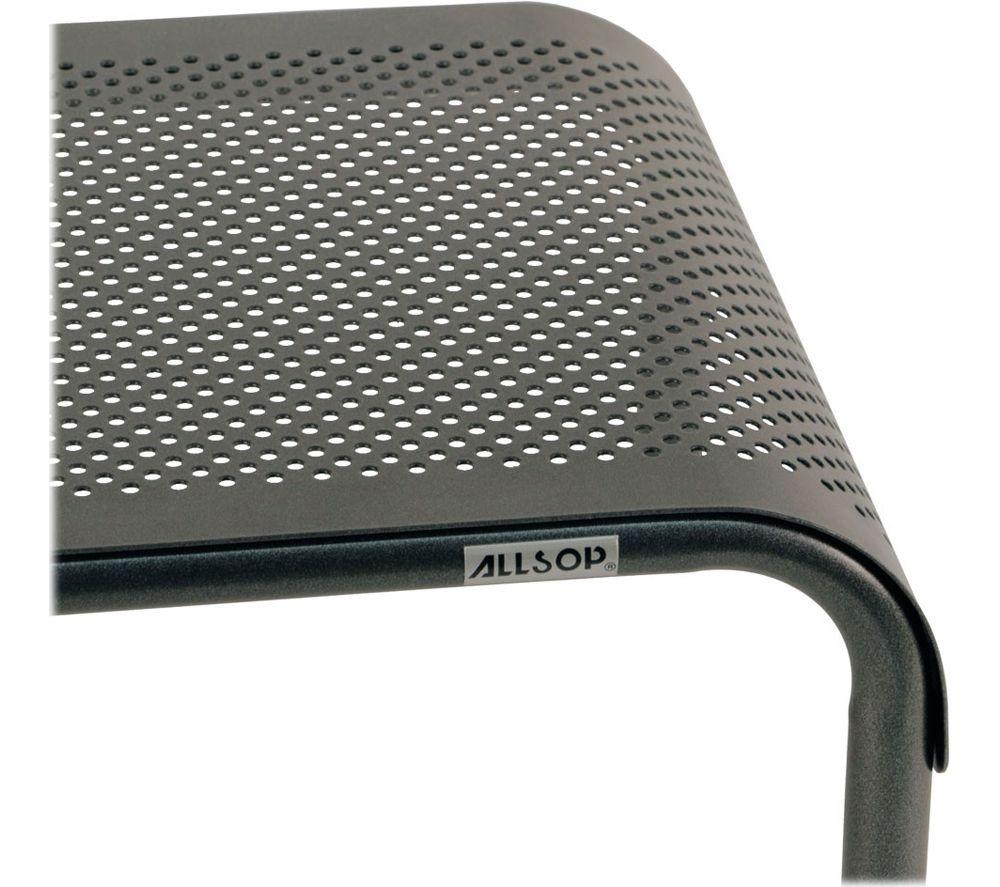 ALLSOP Metal Art Ergo3 Monitor Stand - Black image number 3 of 5