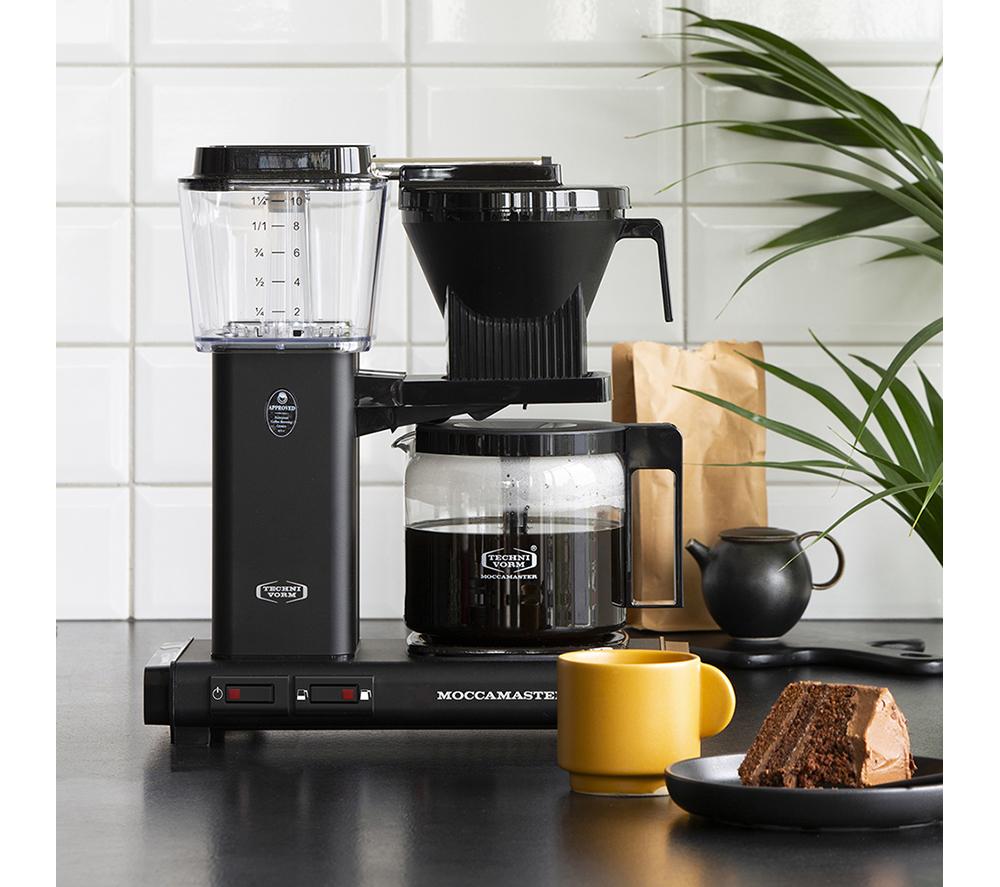 MOCCAMASTER KBG Select 53814 Filter Coffee Machine - Matte Black image number 5 of 7