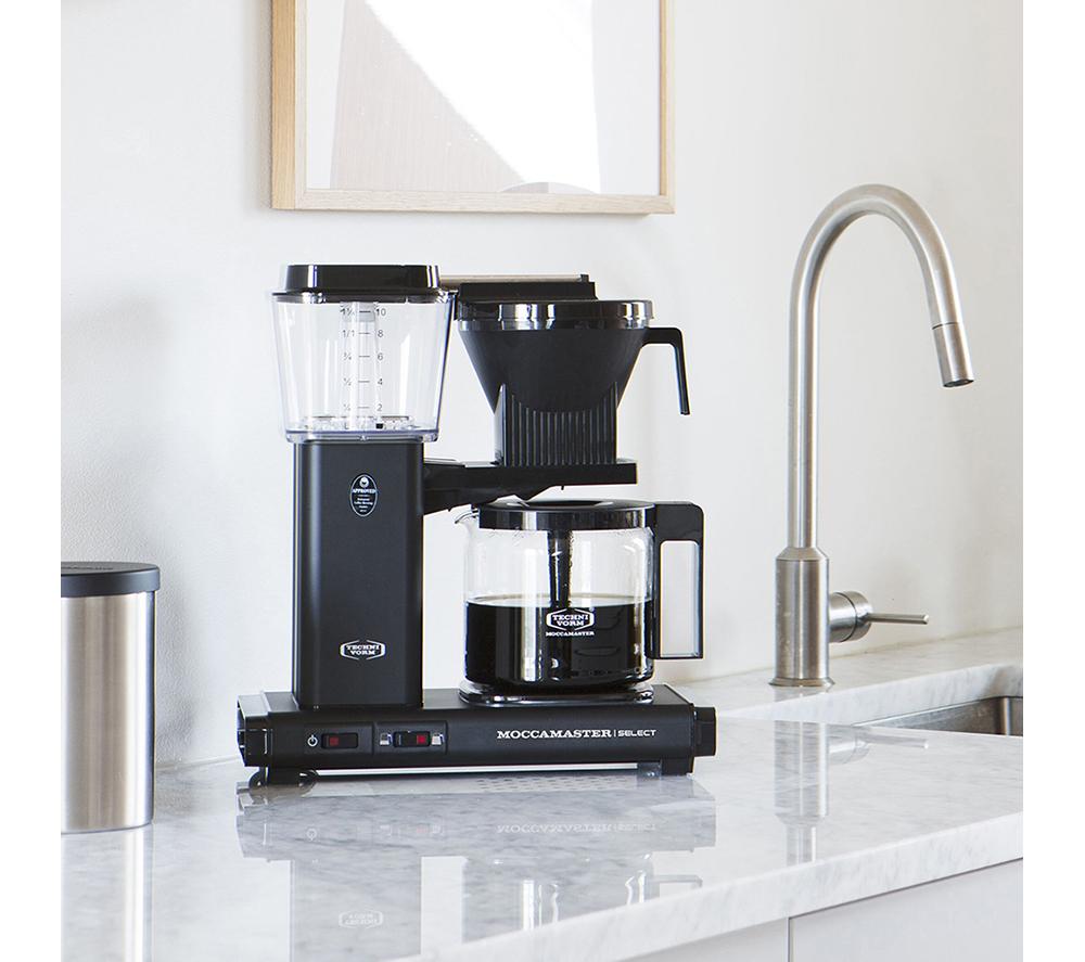 MOCCAMASTER KBG Select 53814 Filter Coffee Machine - Matte Black image number 6 of 7