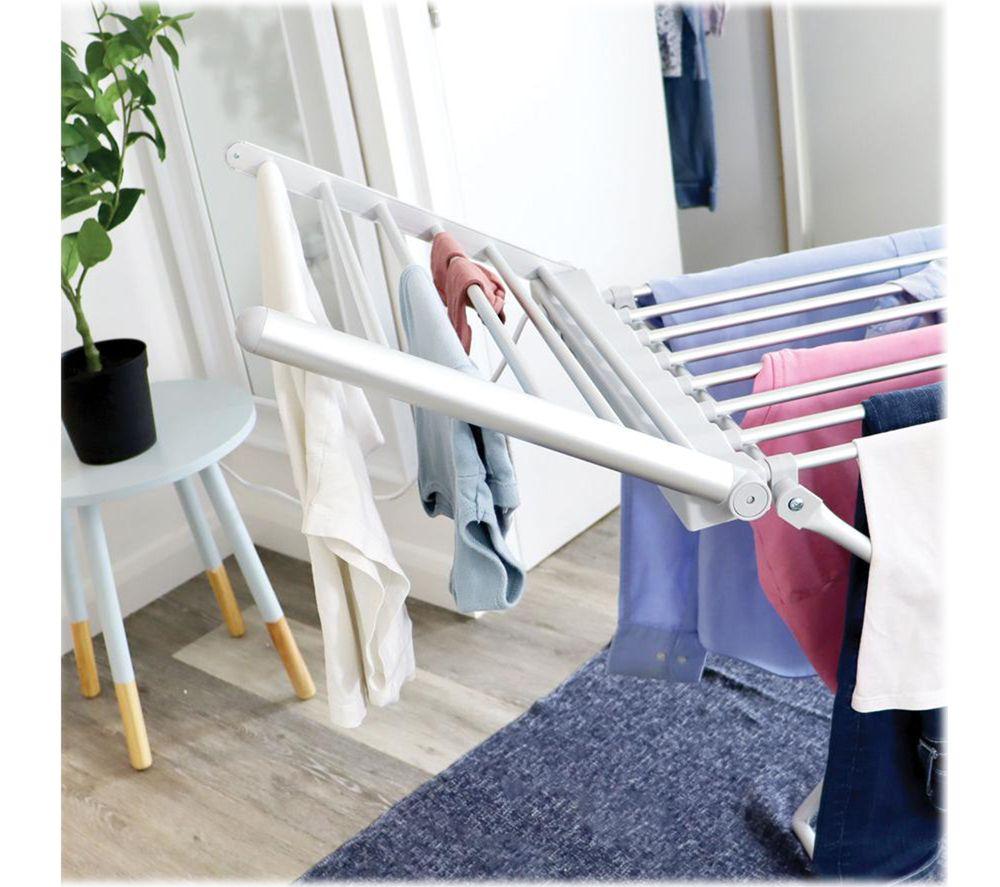 IGENIX IGHA01220S Heated Clothes Airer - Silver image number 10 of 13