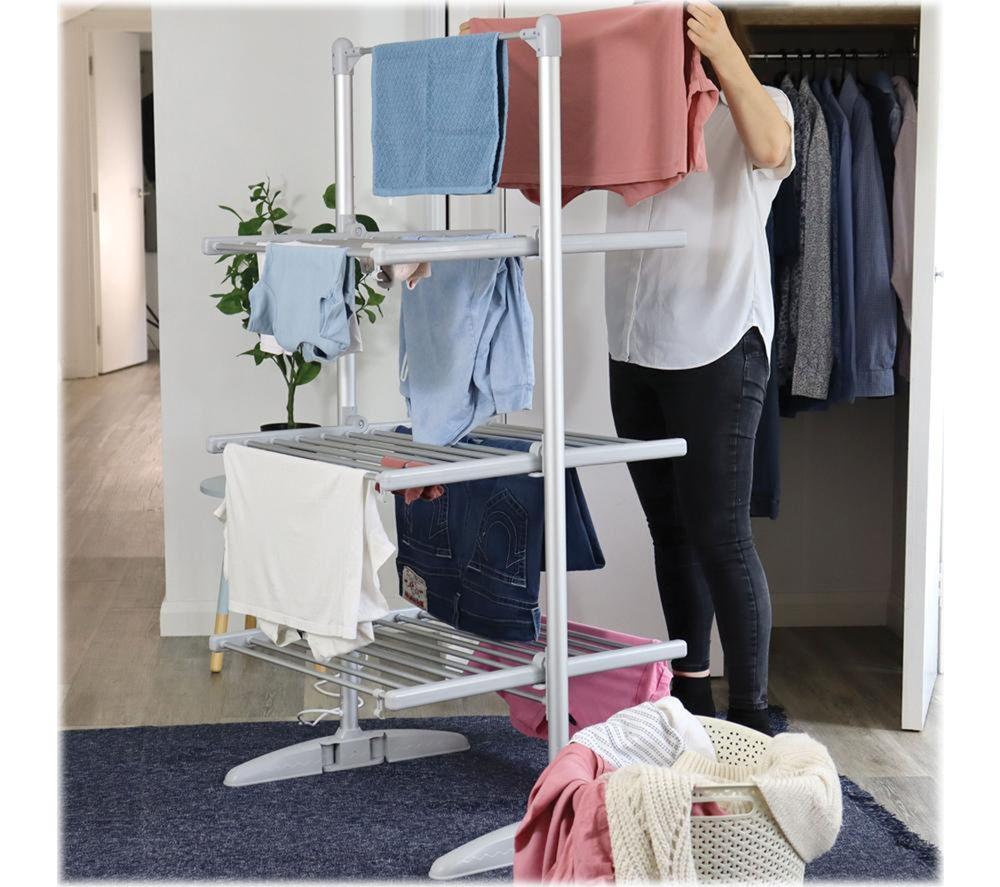 Currys heated clothes airer sale