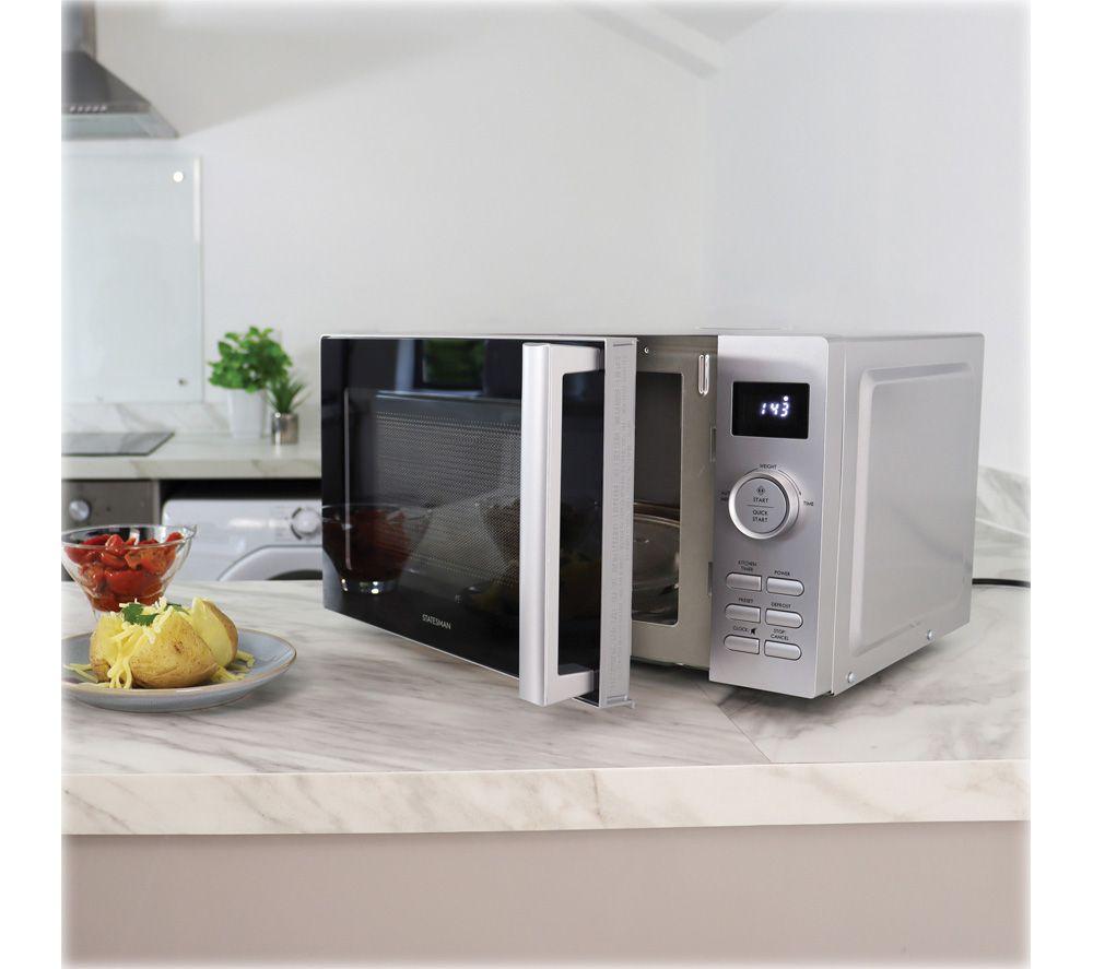 STATESMAN SKMS0820DSS Solo Microwave - Silver image number 3 of 6