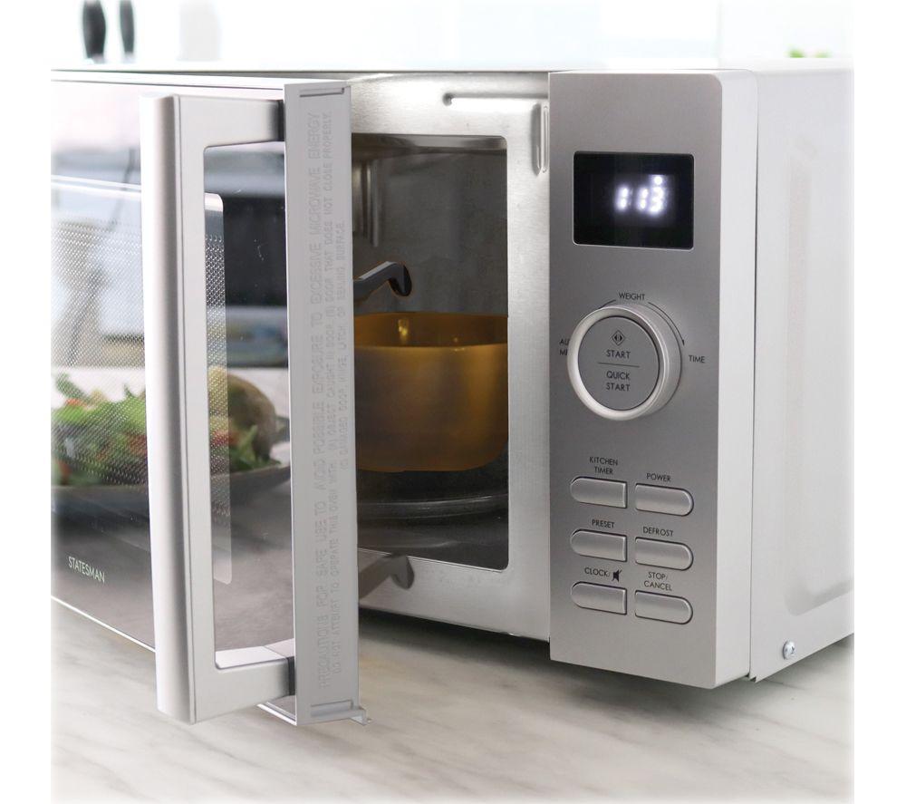 STATESMAN SKMS0820DSS Solo Microwave - Silver image number 6 of 6