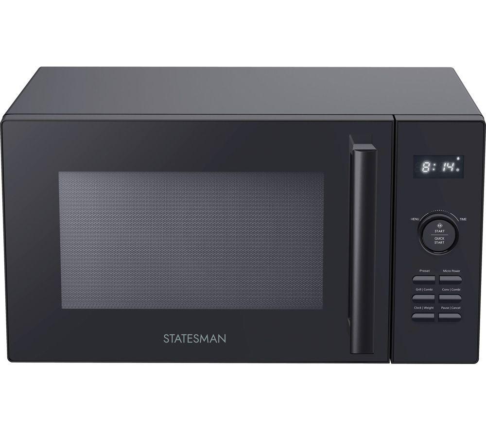 STATESMAN SKMC0925SB Combination Microwave - Black, Black